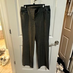 Express editor dress pants size 10 long gray